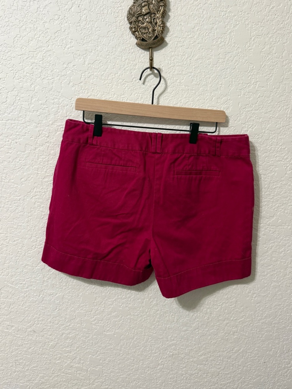 Ann Taylor Fuchsia Tailored Bermuda Shorts